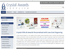 Tablet Screenshot of crystal-awards-supplier.co.uk